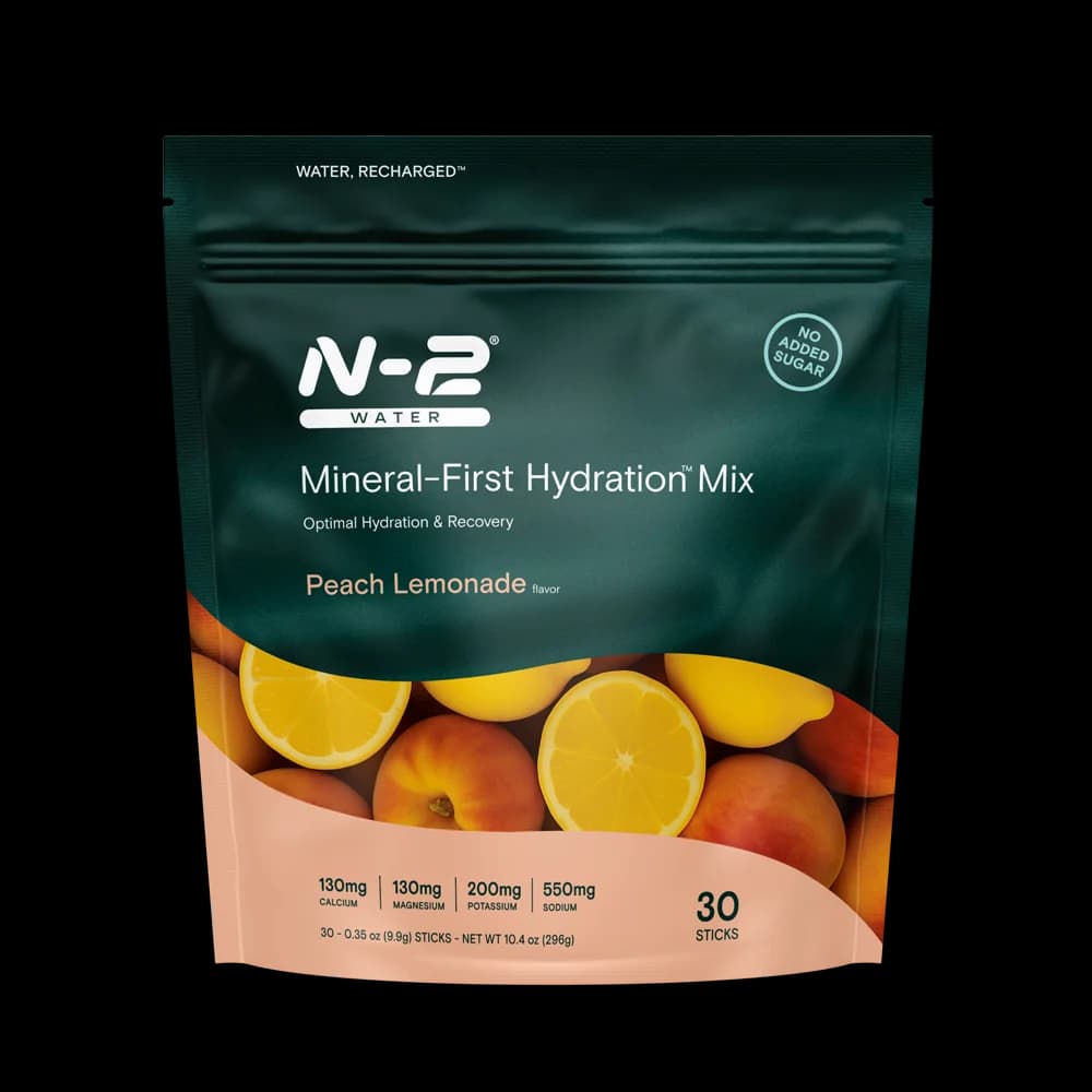 N-2 Peach Lemonade mineral hydration mix