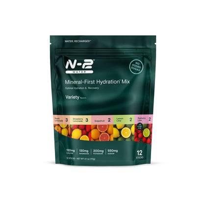 N-2 Water - Mineral First Hydration Variety Pack