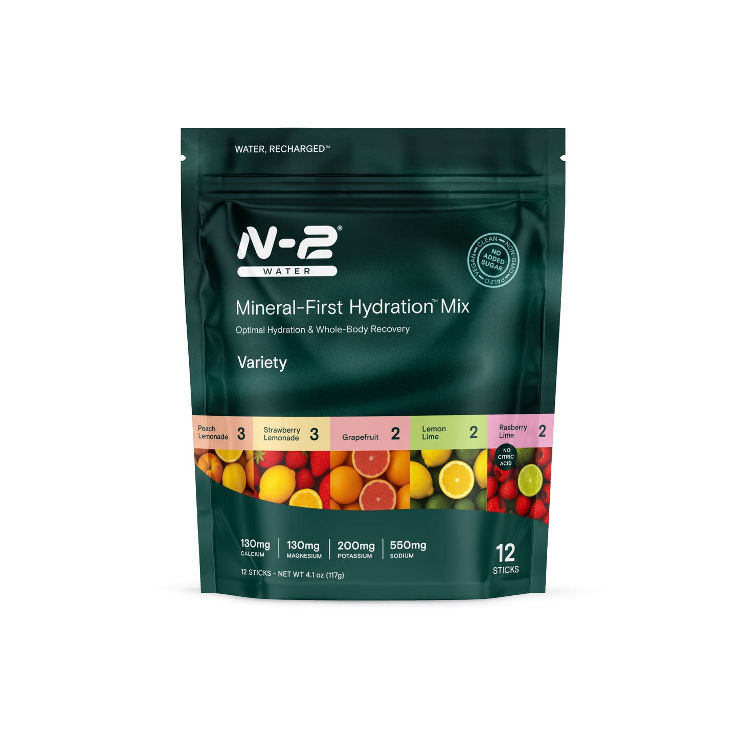 N-2 Water - Mineral First Hydration Variety Pack