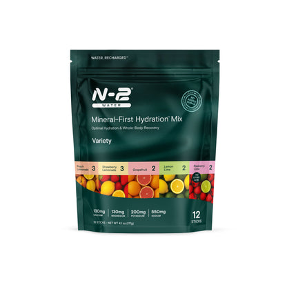 N-2 Water - Mineral First Hydration Variety Pack