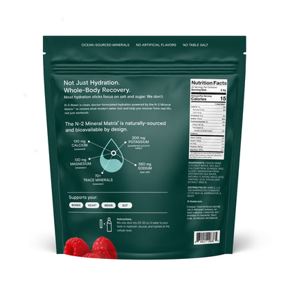 N-2 Mineral First Hydration Raspberry Lime