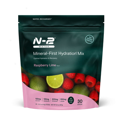 N-2 Mineral First Hydration Raspberry Lime