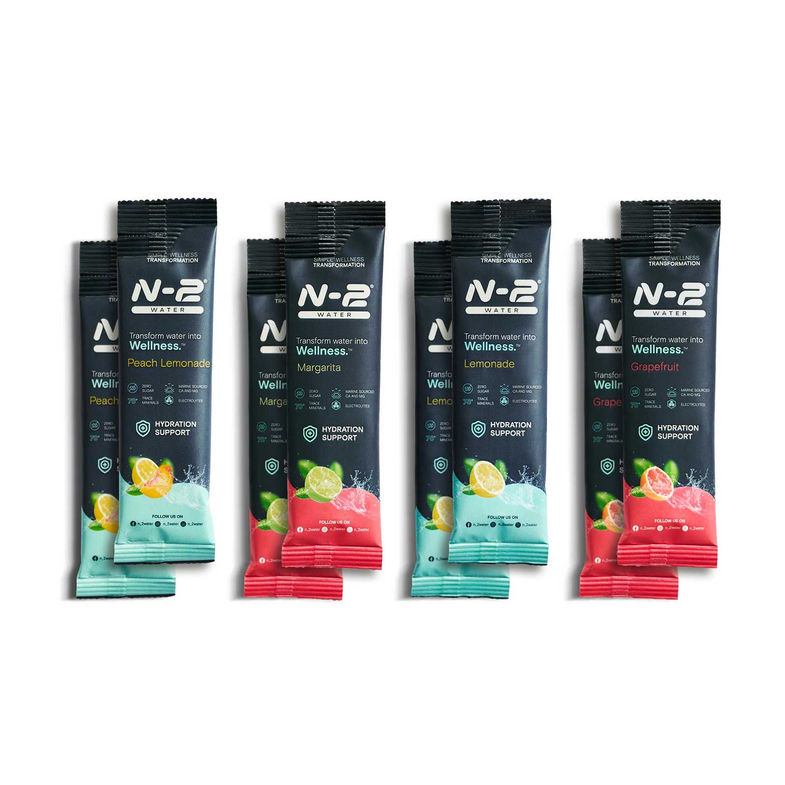 N-2 Variety Pack with 8 hydration sticks